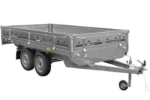 Rimorchio a doppio asse 304 x 153 cm UNITRAILER SOLID 300/2 – PTT 750 kg