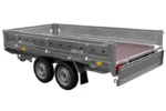 Rimorchio a doppio asse 304 x 153 cm UNITRAILER SOLID 300/2 – PTT 750 kg - immagine 3