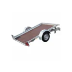 Pianale ribaltabile frenato ERDE PLM 170 FR – 300 x 170 cm – PTT fino a 1300 kg - immagine 3