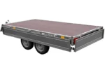 Rimorchio a doppio asse 304 x 153 cm UNITRAILER SOLID 300/2 – PTT 750 kg - immagine 4