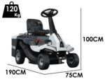 Blackstone RAVEN 61-750 CSM – Mini Aufsitzrasentraktor 61 cm | Motore da 224 cm³ | Fangkorb da 150 litri - immagine 65
