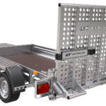 UNITRAILER STARK 3 260 – Rimorchio professionale porta miniescavatore tandem frenato PTT 2.700 kg