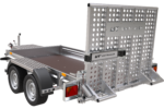 UNITRAILER STARK 3 260 – Rimorchio professionale porta miniescavatore tandem frenato PTT 2.700 kg - immagine 6