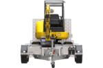 UNITRAILER STARK 3 260 – Rimorchio professionale porta miniescavatore tandem frenato PTT 2.700 kg - immagine 2