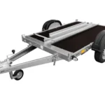 Piccolo rimorchio porta-moto UNITRAILER MOTO 1 – PTT fino a 750 kg – Binario di trasporto da 1,5 m o 1,9 m