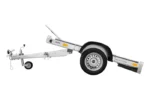 Piccolo rimorchio porta-moto UNITRAILER MOTO 1 – PTT fino a 750 kg – Binario di trasporto da 1,5 m o 1,9 m - immagine 4