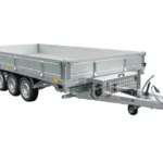UNITRAILER TASKER 400/3C – Rimorchio ribaltabile idraulico a 3 assi, PTT 3.500 kg