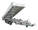 UNITRAILER TASKER 400/3C – Rimorchio ribaltabile idraulico a 3 assi, PTT 3.500 kg - immagine 6