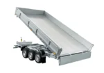 UNITRAILER TASKER 400/3C – Rimorchio ribaltabile idraulico a 3 assi, PTT 3.500 kg - immagine 8