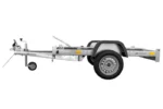 UNITRAILER MOTO 1 – Rimorchio porta moto a 1 binario senza pianale, PTT 750 kg - immagine 3