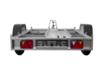 UNITRAILER MOTO 1 – Rimorchio porta moto a 1 binario senza pianale, PTT 750 kg - immagine 7