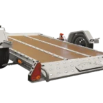 UNITRAILER MOTOQUAD 266 – Rimorchio porta moto e porta quad con timone pieghevole, PTT 750 kg
