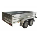 Rimorchio utilitario a doppio asse ERDE LC 252 ACIER – 251 x 135 cm – PTT fino a 750 kg - immagine 3