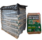 Pallet di pellet di legno 66 sacchi di pellet premium ECOBOIS