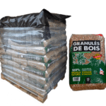 Pallet di pellet di legno 66 sacchi di pellet premium ECOBOIS
