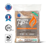 Pellet di legno francese Piveteau HP+ – pallet 1080kg (72 sacchi)