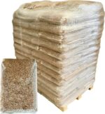Pellet di legno di rovere 6 mm - 1020 kg (68 x 15 kg) - Qualità Premium