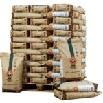 Pellet di legno naturale Pellet di tasso – Pallet 990 kg (66 sacchi)