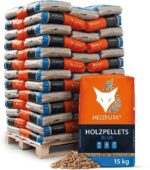 Pellet di legno Heizfuxx “Blu” – 975 kg (65 sacchi da 15 kg)