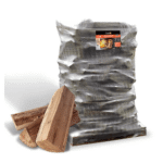 Legna da ardere premium ultra secca da 25 cm per un riscaldamento efficiente