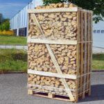 Legna da ardere di betulla 25 cm – 1,8 metri cubi su bancale, essiccata in forno e disidratata. forno pronto