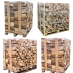 Legna da ardere 4 – bancali (2 quercia bianca + 2 faggio/carpino) – tronchi da 40 cm