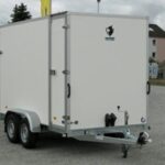 Hapert Sapphire L-2 – 2700 porte posteriore & porta laterale | rimorchio ribassato con cassone chiuso | Rutschhemmender Boden