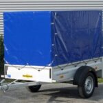 Humbaur HA752111 KV struttura con tendalino 1300 mm blu