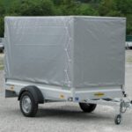 Humbaur HA752513 KV di alta qualità struttura con tendalino (1600 mm altezza interna)