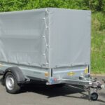 Humbaur HA132513 KV pieghevolee parete anteriore | tendalino alto 1400 mm