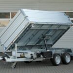 Humbaur HTK 3500.31 alluminio sovrapposizione bordo e pompa elettrica