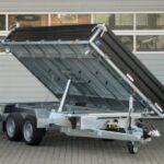 Humbaur HTK 3500.31 acciaio pompa elettrica, rampe e supporti