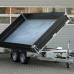 Humbaur HTK 3500.37 acciaio pompa elettrica – bordo laterale in acciaio nero