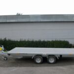 Humbaur Universal 3000 argano, assitalie u pavimento in alluminio