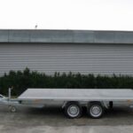 Humbaur Universal 3500 pavimento in alluminio, argano, rampe