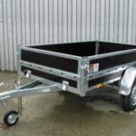 STEMA HZ 7.5-20-12.1 C Woodoxx rimorchio per legna con 40 cm altezza paratie